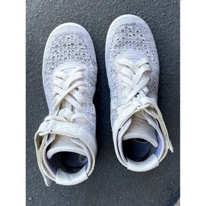 Nike Air Force 1 Flyknit Womens Shoes Sneakers 818018-101 Sz.7.5 High Top White